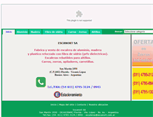 Tablet Screenshot of escanort.com.ar